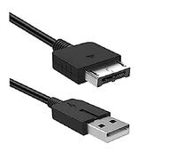 USB Charger Data Cable Compatible for Sony PS Vita - High-Speed Charging and Data Transfer (Black 1M)