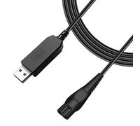 USB Charger for Philips Norelco HQ8505 7000 5000 3000 Series, OneBlade QP6520 QP6530 QP6510, 15V Shaver Charger 120CM/3.9FT Electric Shaver Charging Cable for Philips HQ8505 QP6510