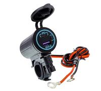 USB Charger Motorcycle - USB Charging Socket, Fast Charge Adapter, Waterproof Power Outlet, Universal Vehicle Charger | Efficient Phone Charging Solution For 12V 24V Cars Boats ATV RV Travel