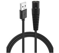 USB Charging Cable 12V for Braun Shaver, Beard Trimmer Charger Cord Compatible with Braun Series 1 3 5 7 9, 790CC 3080S 3040s 310s 3020S 3050cc 5040s 760CC F5-5800 MS-5700 SR-9130 Toothbrush