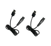 USB Charging Cable,Compatible for xiaomi,Compatible for mijia,Electric Shaver MJTXD01SKS Plug Charging Power Cord Charger Electric Adapter(2pcs)
