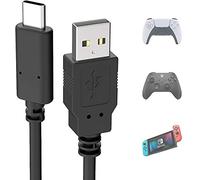 USB Charging Cable Compatible With PS5 Controller Nintendo Switch 2M, USB C Type C Charger Cord Compatible with Xbox Series X/Series S Sony PS5 Dual Sense Controllers, Nintendo Swith and Switch Lite
