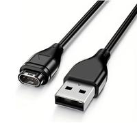 USB Charging Cable for Garmin Fenix 7 6 5, Epix, Forerunner 745 935 945 45 45S 245, Approach S10 S40 S60, Vivoactive, Vivomove, Instinct, Venu - Compatible with Garmin watch charger - Sync & Charge