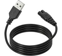 USB Charging Cable for Water Flosser, Portable Cordless Oral Irrigator Replacement Cable for Hangsun, COSLUS, Aquasonic, Nicefeel, Oralfree, MOSPRO, Cremax, Tovendor, Insmart, Zerhunt-1.2m (Black)