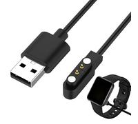 USB Charging Cable Magnetic 4 mm for Smartwatch, Universal Smartwatch Charging Cable Magnetic for Smartwatches, USB 2-Pin Magnetic Charger for Smart Watch, 60 cm Length