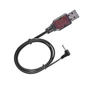 USB Charging Cable Power Supply Wire 3.6V Lithium Batteries Charging Cord Line With 3.5mm Connectors For Toy Car Robot