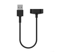 USB Charging Cable Replacement for Inspire/Inspire HR Fitness Tracker, Long Lasting ABS+PVC Material, Stable Fast Charge with Built-in PCB, Black(15cm)