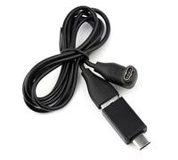 USB Charging Cable + USB-C Car Charger Adapter, Compatible with Garmin Instinct 2 2S 2X, Crossover Solar, Esports, Tactical, Legacy Hero, GPS SmartWatch