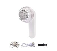 USB Charging Debobbler Clothes Shaver,Lint Remover Electric,Powerful Fluff Shaver Brush Fuzz Debobbler With 2 Spare Shaving Blade,Portable Fabric Fluff Shaver For Clothes,Furniture,Bedding,Carpet