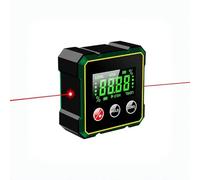 USB Charging Digital Level Box Angle Finde, Digital Level Box with Laser & Magnetic Base, Digital LCD Display Inclinometer, for Woodworking, Construction & DIY Projects (with Laser)