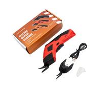 USB Charging Electric Fabric Cutter Cordless, Ergonomic Handheld Scissors with Alloy for Textile Projects Rechargeable Fabric Trimming Tool