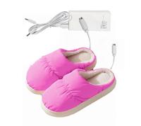 USB Charging Foot Warmer, Electric Heated Slippers, USB Foot Warmer with Fast Heating Technology, Winter for Women and Men