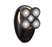 USB Charging Men's Multi-functional Razor Electric Shaved Head Can Be Washed LCD Digital Display