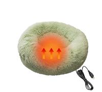 USB Charging Pet Bed - Heated Cat Bed, Washable Heated Pet Bed | Small-Sized Pets Heating Pad, Rechargeable Electric Heated Pet Cushion, Portable Cozy Pet Bed for Dogs and Cats with Winter Warmth