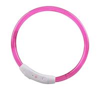 Usb Charging Pet Dog Collar Rechargeable Led Tube Flashing Night Luminous Safety Puppy Collars superior qualityDurability