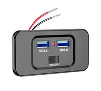 USB Charging Port, 12V USB Port | Wall Mount for RV Ports 72W - 2 QC3.0 RV Phone Charger, Replacement Output Adapter for Marine Bus Motorcycle Car Bus