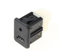 USB Charging Port Compatible With Cadillac For SRX 2010 2011 2012 Car Media Player AUX Socket Port Centre Console Socket Replacement 25832462