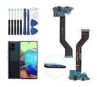 USB Charging Port for Samsung Galaxy A71 5G A716U Dock Connector Charger Board Flex Cable Assembly Replacement for Samsung Galaxy A71 5G A716U with Tools(Only for A716U)