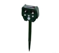 USB charging solar animal alarm with adjustable sensitivity and PIR sensor for effective animal deterrence