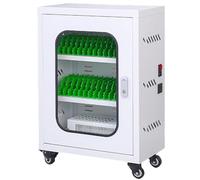 Usb Charging Station For Cell Phones 12-Slot Mobile Phone Storage Cabinet Rechargeable Charging Station For Schools Churches Airports - Secure And Convenient Charging Solution,30slots