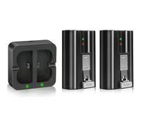 USB Charging Station with 2 Pack Rechargeable 3.65V 6040MAh Lithium Battery for Ring-Doorbell 1/2/3/4 Cam Spotlight
