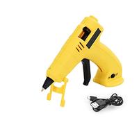 USB Charging Wireless Glue Gun with 100Pcs 7mm Sticks DC Mini Gluegun Graft DIY Tool for Home School Quick Reliable Flow Bonding(N-220A-Y)