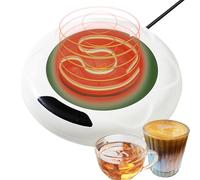 USB Coffee Cup Warmer, Coffee Warmer for Desk | USB Smart Milk Cup Warmer | Multifunctional Smart Electric Drink Heater, Portable Tea Cup Warmer with Auto Off