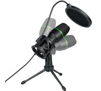 Usb Condenser Microphone, Streaming Recording with Plug-And-Play Setup, Professional Audio Equipment for Podcasting Singing Remote Calls Video Conferencing Content Creation