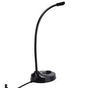 USB Conference Microphone with 360° Sound Pickup and One-button Switch Ideal for Group Discussions At Home Office