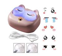 USB Contact Lens Cleaning Machine - 3 Modes Care Washer Tool, Glasses Lens Cleaner Device | For Commuting Home Daily Travel Office Cosplay Outdoor Indoor, Portable Durable Hygiene Gadget, Efficient Cl