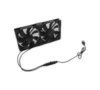 USB Cooling Fan 120mm 3-Speed Adjustable Silent(F030122505T-2)