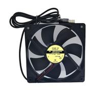 USB Cooling Fan For PC Cases Highly Speed And Low NoiseUSB5V Brushless Motor Fan 12025 Model