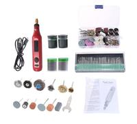 USB Cordless Rotary Tool Set Woodworking Engraving Pen for Jewelry Metal Glass Drill Pack of 190 Cordless Rotary Tool for Cutting