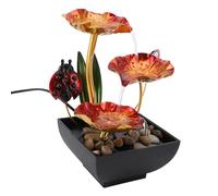 Usb Craft Ornament Transport Making Money Mini Ornaments Running Water Fountain Small Table Fountain Tabletop Fountain for Desktop Sculpture, Tabletop Fountains