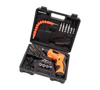 USB CREATE Rechargeable Professional Driver with Flexible Attractive Rod LED Light Comprehensive Divisions Set for Furniture Assembly Professional Tool