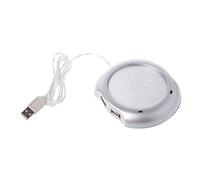 USB Cup Heater, Multifunctional Coffee Cup Warmer Mug, 2.5W Desktop Heated and Tea for Home Mug with Auto Shut-off