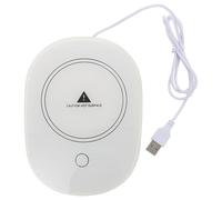 USB Cup Warmer 55c Thermostatic Heating Coaster Abs White