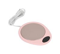 USB Cup Warmer Efficient -proof Electric Drink Hot Plate Small Waterproof (Pink White)