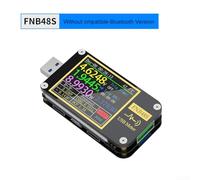 USB Current Tester, FNB48S Digital Voltmeter Ammeter Tester For Real-time Monitoring Of Subtle Changes In Voltage(without)