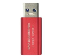 USB Data Blocker - Charging Security, Port Protection | Tablets Defender - USB Data Protector Adapter Condom, Anti-Hacking Dongle for Airport Charging Stations, Public Shield for Daily Commute