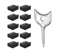 USB Data Blocker | Tight Fit Removable with Key | Public Charging Station Usb Port Blocker | for Laptop PC Smart TV Airport Lounges Hotel Room Cafe Bus Travel Safe Charging