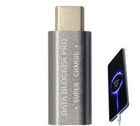 USB Data Protection Adapter - Portable USB Condom Anti Jacking Blocker | Aluminum Alloy Security Guard for Laptop, Notebook, Mobile Phone, Charging Without Data Theft Risk supports
