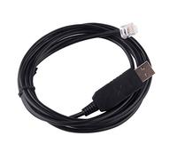 USB DB9 RS232 to RJ11 RJ12 Serial Cable for Stepper Motor DM432C DM442 DM556 Leadshine Servo 6FT (USB to RJ12 (With FTDI Chip))