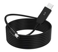 USB DC 5V to 12V Charging Cable, USB to DC 12V Set Up Cable Boost Converter Power Cord for Toys, Watches, Fan,Speaker, Camera, Monitor,Table Lamp,LED Light Strip Router, DC 5.5 x 2.1mm, Tip Positive