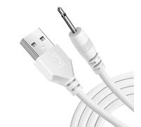 USB DC Charging Cable 2.5mm,vibrator charger,Durable Power Cable for Multiple Devices Rechargeable Massager Wand Fast Charging Replacement Cable,USB 2.0 to DC 5V Connector, Portable 40-Inch Charger