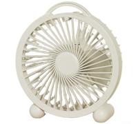 USB Desk Fan, Portable for mini Fan with Strong Airflow, Quiet Operation Below 36dB for Office Student Dorm, Compact Personal Cooling Fan for Home Bedroom Travel(Plug-in White)