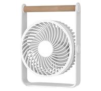 USB Desk Fan with Strong Airflow and 3 Speed Settings, Quiet for Home Office Bedroom Use, Compact Portable Design, Powered by USB