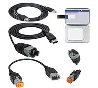 USB Diagnostic Cable Tool Scanner Kit with Chip FT232RL and Cable Bootstrap Tool Compatible with Evinrude E-tec, Fitch, DI 1999-2020 Outboard Boat Marine Engines, Ytpoools