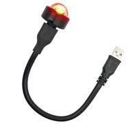 USB Disco Ball Light Split Design Soft Lighting Flexible Support Rod
