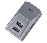 USB Docking Station, Glove Box USB Hub Multiport Stable Transmission Convenient Car Docking Station Replacement for Y